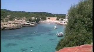 Spanien  Cala dAlcaufar Menorca [upl. by Ahsemat]