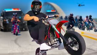 I Took a Walmart Bike to the Worlds BIGGEST Mini Moto Takeover [upl. by Adile108]