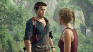 My favorite uncharted romantic scene  Nathan and elena Uncharted4 [upl. by Cul]