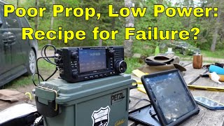 Does QRP Portable Work During Solar Storm Conditions [upl. by Nomra338]