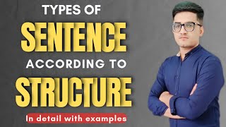 STRUCTURAL TYPES OF SENTENCES  SIMPLE  COMPOUND  COMPLEX  COMPOUND COMPLEX SENTENCES 04 TYPES [upl. by Nadruoj]