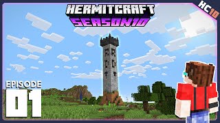 TOWER OF THE DOG  HermitCraft 10  Ep 1 [upl. by Aniryt]