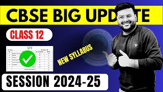 Class 12 Maths New Syllabus For Session 202425 I Class 12 Maths Syllabus by Ashish Sir [upl. by Ubald]