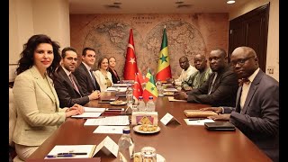 Le Nouveau Secrétaire dEtat aux sénégalais rencontre la communité sénégalaise résidant en Turkiye [upl. by Annasor945]