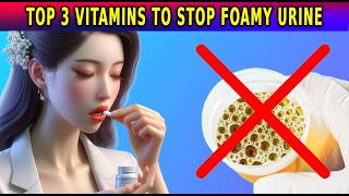 Top 3 Vitamins That Help Stop Proteinuria and Heal Your Kidneys  Healthy tips [upl. by Bensky]