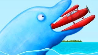 GIANT DOLPHIN EATS AN AIRPLANE  Tasty Blue Part 3  Pungence [upl. by Saleme881]