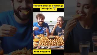 10000 Samosas Challenge Accepted😱shorts shortsfeed youtubeshorts ytshorttrending viralvideo [upl. by Everara]