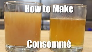 How To Make Consomme [upl. by Yahsal]