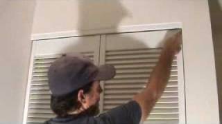 Adjusting a bifold door [upl. by Ocirrej]