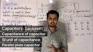 Capacitor  concept of capacitance  Electrostatics  Physics [upl. by Rosenstein722]