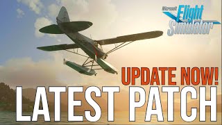 LATEST PATCH RELEASED for Microsoft Flight Simulator 2020  Patch 11990 [upl. by Halak]