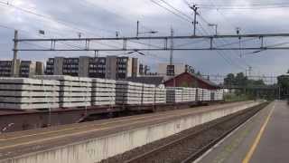 Jernbaneverket MZ 1415 med svilletog 3062013 [upl. by Anura]