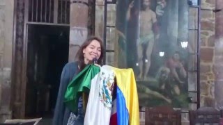 La gestora cultural CLAUDIA MEJÍA en el I Encuentro de Poesía de Morelia [upl. by Chladek]