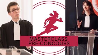 Masterclass Lysias 2021  Duel de plaidoirie civile  Jacques De Crécy contre Chloé Bourron [upl. by Corvin]