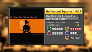 The Dillinger Escape Plan with Mike Patton  Hollywood Squares Rock Band Custom Preview [upl. by Ermey897]