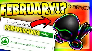 ALL NEW PROMO CODES in Roblox  14 Free Items [upl. by Eibo]