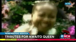 Remembering Mshoza  Tributes for Kwaito Queen [upl. by Aerdno]