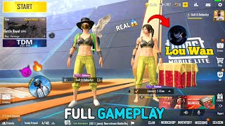 ❤️‍🩹 PLAYING 😱 LOU WAN GAMING 🧠🔥 1v4 GAMEPLAY PUBG MOBILE LITE BGMI LITE dellsoXyt [upl. by Ynattyrb]