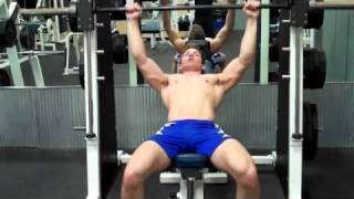 How To Smith Machine Incline Bench Press [upl. by Merrili]