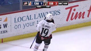 The Fastest prospect of the 2025 NHL Draft Cameron Schmidt rookie SZN Highlight reel tape in the WHL [upl. by Meil643]