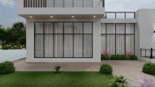 Revit to LumionRevit ModellingModren small villa [upl. by Vareck]