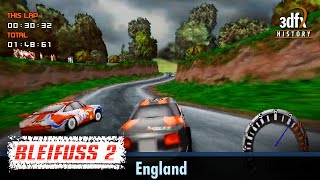 3dfx Voodoo 1  Bleifuss 2  Screamer 2  England Gameplay [upl. by Orvah]