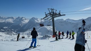 Ski trip to Arosa Switzerland 2022 4K [upl. by Otanod37]