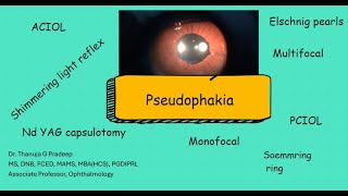 Pseudophakia [upl. by Gilleod]