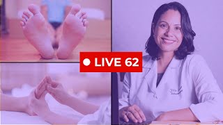 Reflexologia podal passo a passo Protocolo para depressão  Parte 1  LIVE 62 [upl. by Kristoforo]