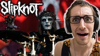 HipHop Heads FIRST TIME Hearing quotThe Heretic Anthemquot by SLIPKNOT Drum Cam [upl. by Akinit]