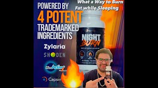 NonStim FatBurner Night BurnPills Review [upl. by Linson]