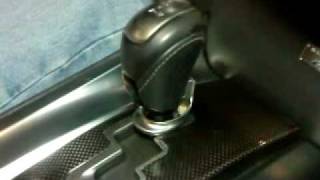 2009 Nissan GTR Shift Knob Removal [upl. by Kcub966]