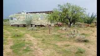 Mobile quotCabinquot at AZ Off Grid Unplugged homestead [upl. by Battista296]