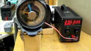 torque testing C35 magnetic particle clutch using a gear motor [upl. by Steiner957]