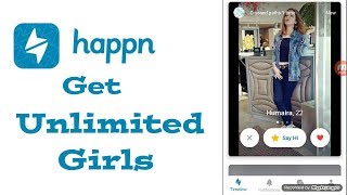 Happn  Get Unlimited Matches  happn hack Hindi  happn [upl. by Mathilde]