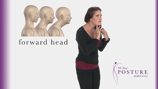 Forward Head Posture  30 Day Posture Makeover [upl. by Ferneau]