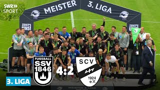 3 Liga Meister Ulm verabschiedet sich mit Sieg in die 2 Bundesliga  SWR Sport [upl. by Mcintosh]