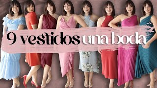 Tengo una boda y ni idea de qué ponerme  9 outfits de invitada [upl. by Omlesna]