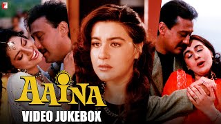 Aaina  Video Jukebox  Jackie Shroff Juhi Chawla Amrita Singh  Dilip Sen  Sameer Sen  Sameer [upl. by Oryaj]