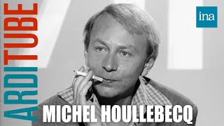 Michel Houellebecq évoque son nouveau look et et ses poèmes avec Thierry Ardisson  INA Arditube [upl. by Gisser536]