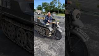 Kettenkrad 🤔 ww2 bike motor engine worldwar2 worldwartwo history track france germany cz [upl. by Faxen]