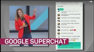 YouTube Super Chat Pay up to trigger reallife events [upl. by Markman]