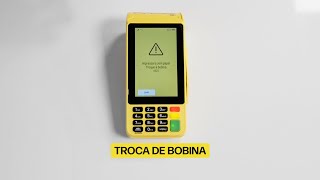 Veja como trocar a bobina das Maquininhas PagBank [upl. by Eycal]