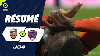 FC LORIENT  CLERMONT FOOT 63 5  0  Résumé  FCL  CF63  20232024 [upl. by Yenwat]