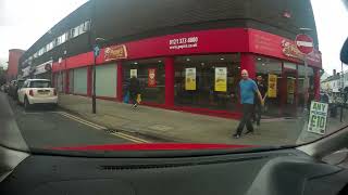 Dashcam Erdington Wylde Green Birmingham 26th July 2024 [upl. by Icyac372]