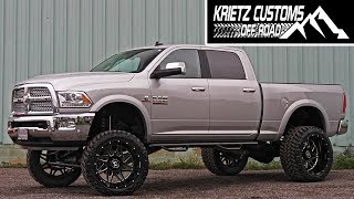 2017 Ram 2500 Laramie Cummins w 6 inch Lift amp 24quot Rims [upl. by Watkins]