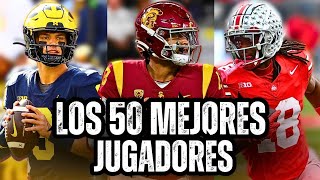 Los 50 MEJORES Jugadores del Draft NFL 2024 [upl. by Cheney]