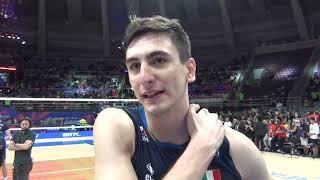 VNL  Alessandro Michieletto nel post Italia  Giappone 31 [upl. by Herra]