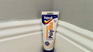 DIY Review Polycell Flexible Gap Polyfilla [upl. by Callahan]