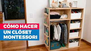 Cómo hacer un clóset Montessori [upl. by Anitsim104]